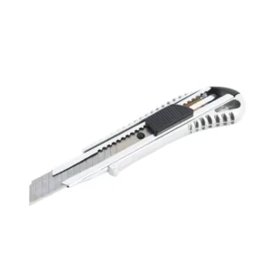 18mm Utility Cutter with Titanium Sliding Blade Customized Plastic Handle OEM Pocket Knife DIY Grade