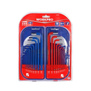 18pc Hex Key Set Long Arm Metric Hex Key Wrenches