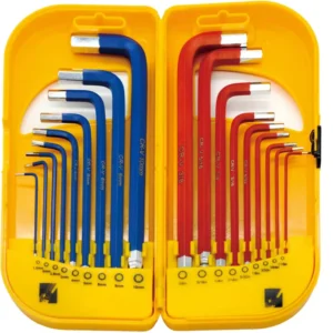 18pcs Long Arm Combo Hex Key Set