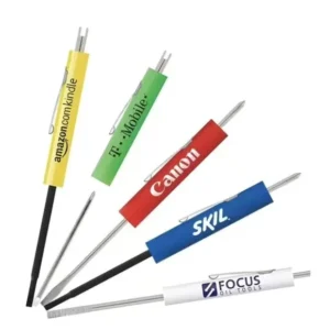2 in 1 Mini Screwdriver for Promotion or Gift Pen Type Dual Purpose Screw Driver