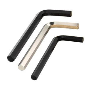 2.5mm 3mm 4mm 5mm 6mm 8mm Black Zinc Nickel Plated Grade 4.8 8.8 Steel Hex key Hexagonal Wrench