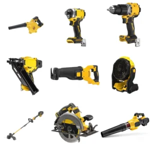 20V Brushless Electric Drill Jigsaw Reciprocating Saw Cordless Power Tool Combination Kit