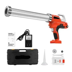 20V Caulking Gun Holds 10 Ounce 20 Ounce 300ml 600ml with 2PCS Lithium