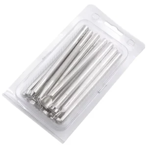 20pcs Leather Stamp Printing Tool Kit Alloy Stamp Punch Set Carving Saddle Making Tools for Leather Craft DIY Art