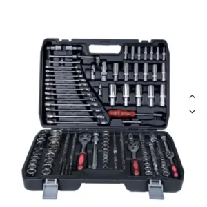 216 Piece Household Auto Repair Tool Box Hardware Set 24 Tooth Multi Function Socket Ratchet Dual Use Wrench 72 Tooth Hand Power