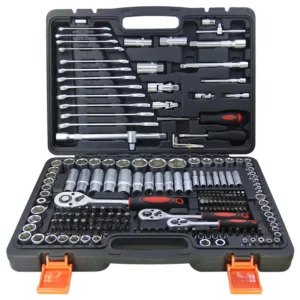 216 Piece Multifunctional Auto Repair Tool Set Ratchet Mechanical Kit with Socket Combination Hand Tools Hardware Tools Set
