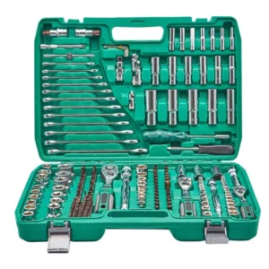 216PCS Car Repair Vehicle Mechanical Tool Set Socket Wrench Set Manual Ratchet Socket Wrench Set