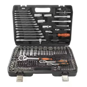 216pcs Portable Car Mechanic Tool Kit Hand Combination Tool Set Screwdriver Wrench Bits Kits