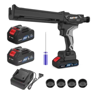 21V 6 Speeds Aplicador De Silicone a Bateria Gun Electric Automatic Double Plastic Power Cordless Glue Caulking Gun