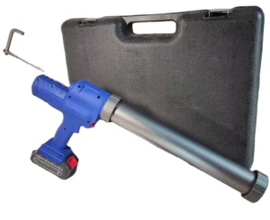 21V Battery Industrial Grade 300ml 600ml Electric Caulk Gun with 2pcs Lithium Batteries Cartridge and Sausage Sealant for Cars