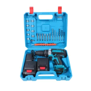 21V Rechargeable Electric Hand Drill Set High Power Three Function Lithium Electric Screwdriver for Cross Border Foreign