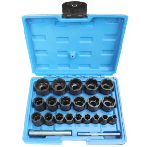 22 Pcs Anti-Theft Screws Removal and Install Socket Sleeve Tool Set