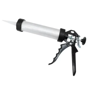 230mm 9″ 9inch Aluminum Tube Glue Gun Aluminum Pipe Hand Manual Sealant Caulking Gun