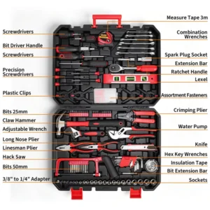 237pcs Hardware Hand Tool Set Auto Repair Car Repair Tools Set Professional Vehicle Ratchet Wrench Socket Other Tool Set