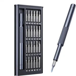 24 Piece Small Precision Screwdriver Set Professional Magnetic Mini Repair Tool Kit for Phone Computer Watch Laptop Macbook