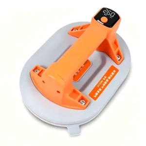 245*165mm Electric Vacuum Oval Seamless Suction Cup Glass Suction Cup 260KGS Automatic Pressure Compensation Tile Lifter