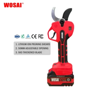 25.2V Brushless SK5 Blade Cordless Pruning Shear Rechargeable Fruit Tree Bonsai Pruner Power Tools DIY OEM