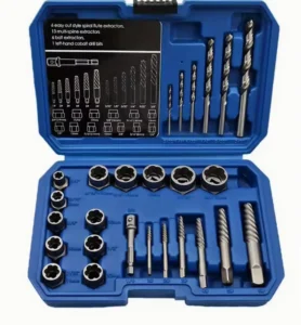 26PCS Multi Function Nut and Bolt Extractor Set Hex Screw Removal Tools Kit