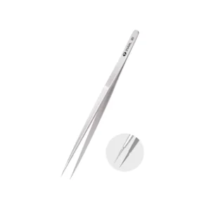2UUL Hand Polished 3D Tweezers High Precision Stainless Steel Flying Wire Tweezers with Pointed Tips for Electronic Components