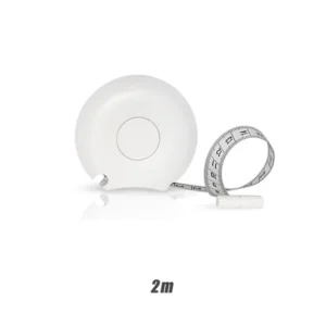 2m 80Inch German Three Circumference Tape Measure Retractable Metric Tape for Body Measuring Waist Hip Bust Weight Loss Fitness