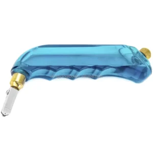 2mm 19mm Glass Tile Mirror Cutter Tungsten Carbide Blade 45 Cutting Angle Pistol Grip 120mm Handle Blue Oil Reservoir