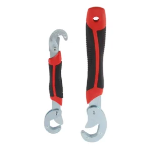 2pcs Self Adjusting Wrench Set Multifunction 9 32mm Universal Quick Grip Pipe Spanner