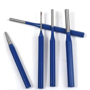 3 4 5 6 8mm Steel Round Head Pins Punch Set for Professional Punch Chisel