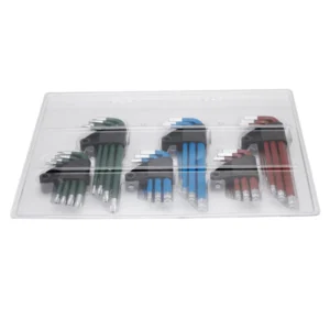 3 Colors Hex Key Wrench Hex Key Socket CR-V Combination Hex Keys Set