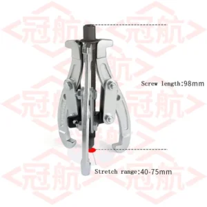 3 Inch Gear Puller 1 Ton 3 Claws Arm Jaw Hub Bearing Puller Remover Set Tools Small Bearing Puller