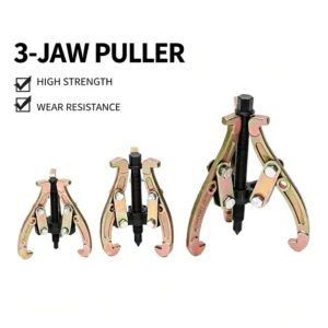 3 Jaw Puller Heavy Duty Bearing Puller Kit High Strength Gear Remover Tool