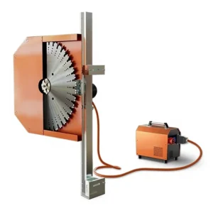 3 Power Options 17.5kW 22kW 30kW Dual Cutting Saw Blade and Diamond Wire Saw Wall Saw
