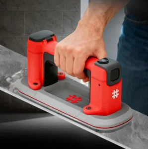 3.7V Cordless Shijing 6112 Electric Vacuum Cup 100KGS Strong Suction Designed for Narrow Stone Slab Handling Tools