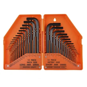 30 in 1 Inner Hex Key Wrench Torx Hex Allen Key Set SAE Precise Manual Tool for Auto Repair Wrenches Spanners Hand Tools