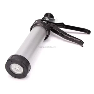 300ml Manual Aluminum Caulking Gun Sealant Applicator Silicone Glue Gun for Construction Home Use Easy Press Type Tool