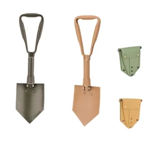 304 Industrial Grade High Strength Carbon Steel Folding Shovel Spade with Aluminum Handle for Camping Outdoor E Tools