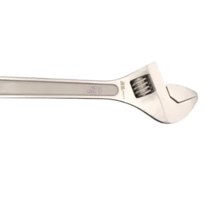 304 Stainless Steel Adjustable Wrench Durable Tool for Nut Tightening Loosening in Home and Industry