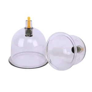 32 Pieces Vacuum Cupping Cup Body Massager Suction Cups Set Plastic Vacuum Cupping Pump Therapy Cans for Massage Health Care