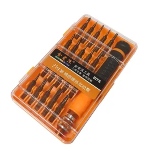 33 Piece 20V Multifunctional Household Screwdriver Set Lightweight for Home Appliance Repair 1 Year Warranty OEM Customization