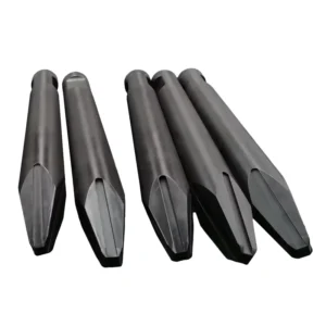 35mm 45mm 53mm 68mm 100mm 140mm 150mm 155mm Hydraulic Breaker Rock Hammer Moil Point Chisel Blunt Tool