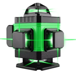 360 Automatic Leveling Wall and Ground Level Spirit 4d Mini Green Laser Level Set Outdoor
