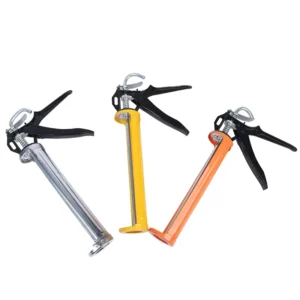360° Rotatable Manual Metal Caulking Gun Labor-Saving Silicone Sealant Tool DIY Grade