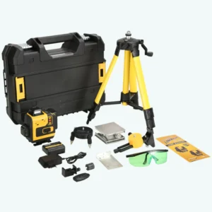 360 Self Leveling Rotary Green Laser Levels 4D Laser Level with Lithium Battery Power Supply