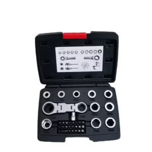 36PCS Flex Head Ratcheting Stubby Wrench Set 72 Tooth Double Box End Wrench 8mm 19mm 12 in 1 Wrench Set