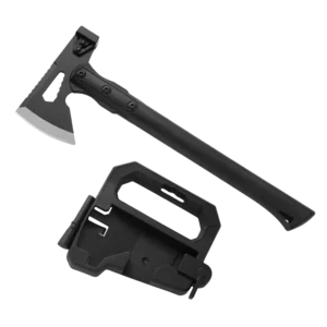 38cm Pro Grade Multi functional Folding Camping Axe with Hammer Hexagon Wrench for Outdoor Hiking Survival Camping Essential