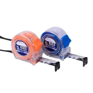 3M/5 M/7.5 M/10M Thickened Transparent Tape Measure with Steel Blade Customizable logo High precision Wear Resistance