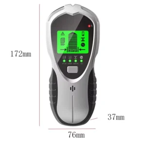 3Q Stud Finder Wall Scanner 4 in 1 Multifunctional Digital Portable Metal Detector LCD Screen LED Green Backlight