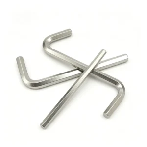 3mm 4mm 5mm 5.5 6mm SS304 Short Arm Hex Allen Key M6 Stainless Steel L Shaped Zinc Plated Wrench for Hardware Tools
