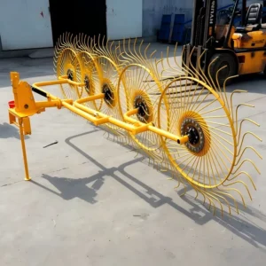 4 Discs Disc Rotary Hay Rake 1.8m 2.4m Working Width Tractor Mounted