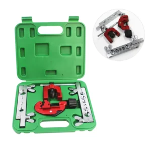 4 PCS Pipe Expanding Tool Flaring Tool Kit and Pipe Cutter for Copper Pipe