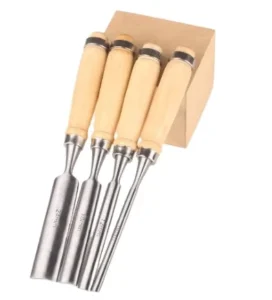 4 Pcs Professional Sharp Wood Carving Chisel Set